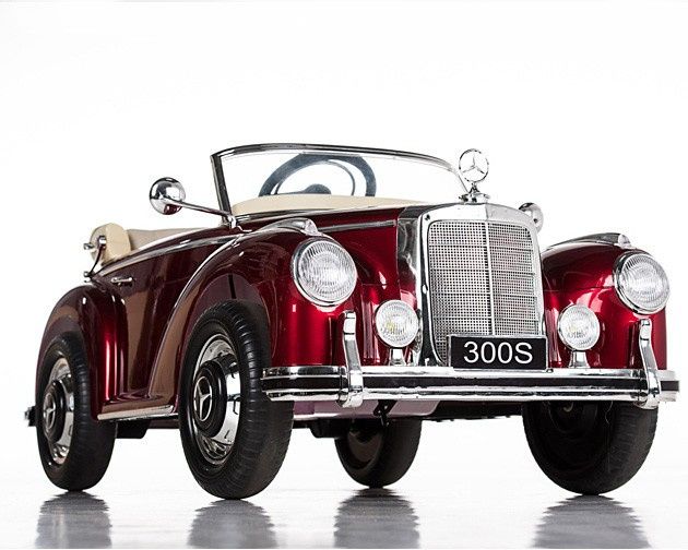 Pojazd Mercedes Benz 300S Retro Lakier Czerwony