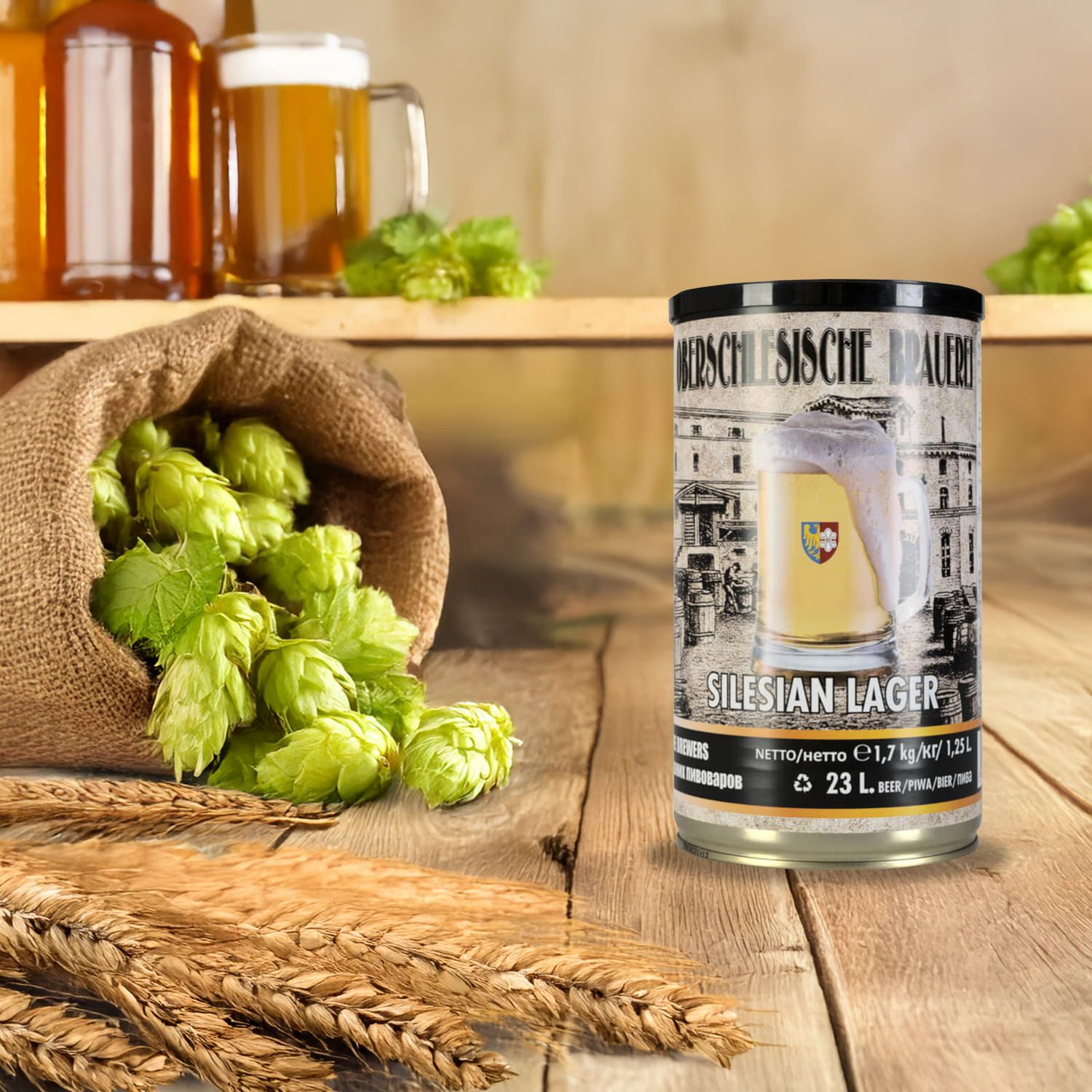 Brewkit gozdawa - piwo domowe - 23 l - silesian lager