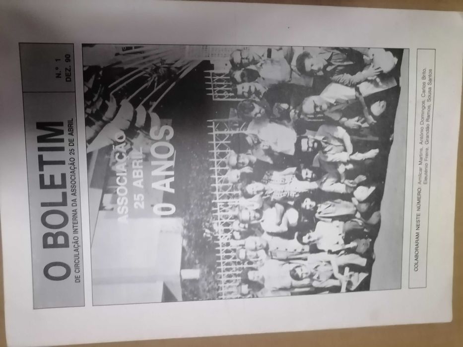 O Boletim Nº 1 Associação 25 de ABRIL