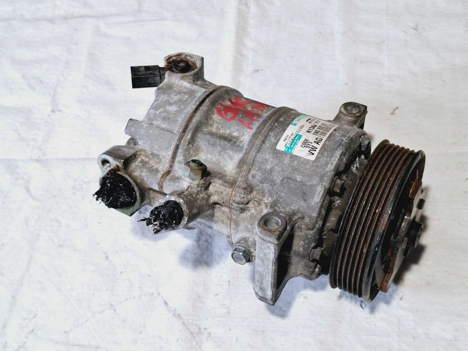 sprężarka kompresor klimatyzacji vw golf v touran 1 caddy iii passat
