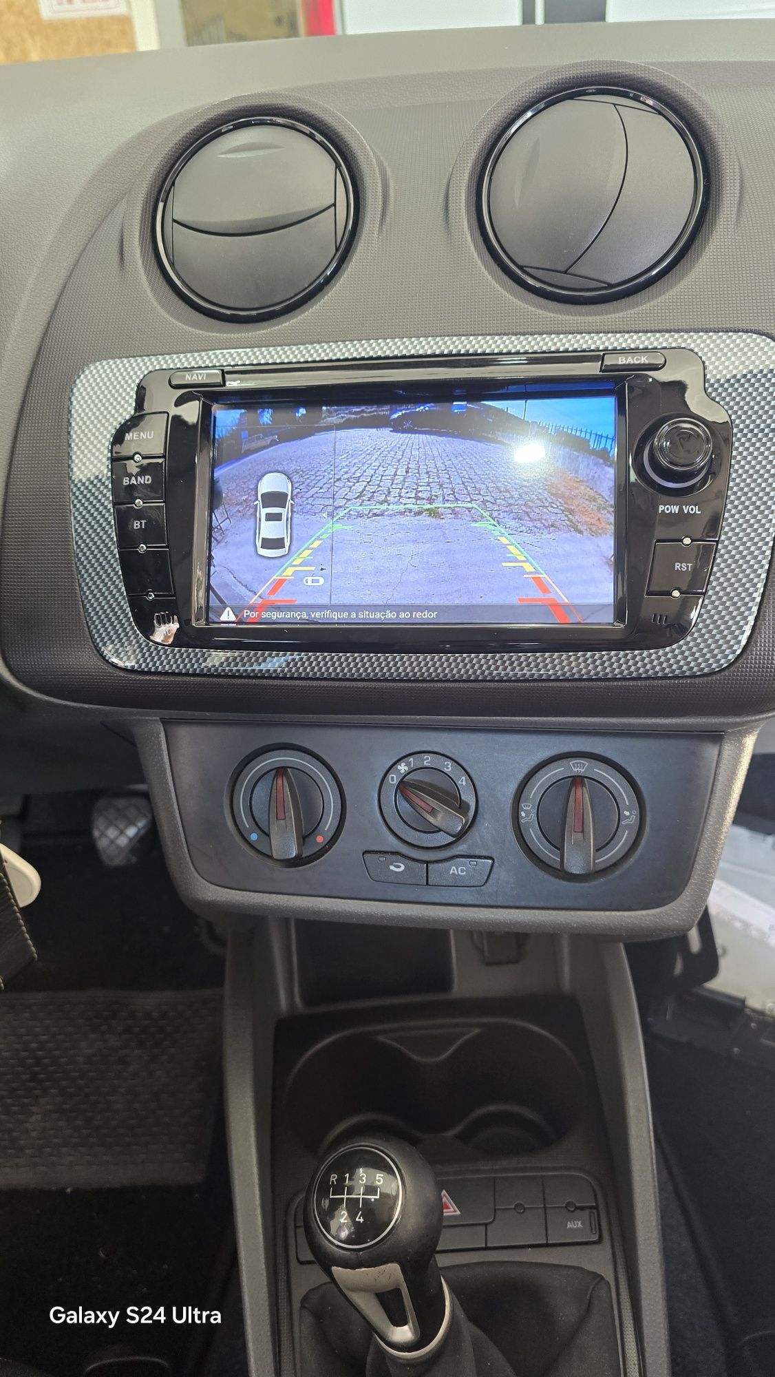 Rádio Seat Ibiza 6J Android 13 com GPS (Novo)