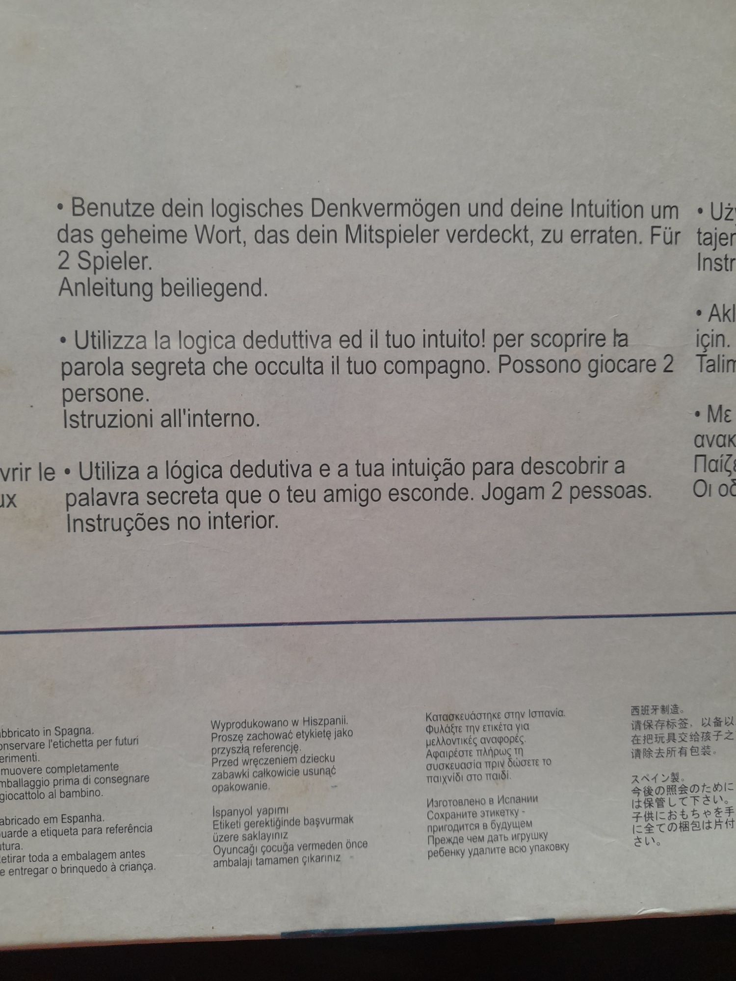 MasterMind a,b,c NA EMBALAGEM
