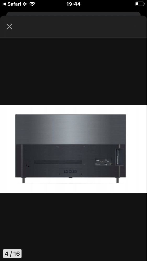 Telewizor OLED LG OLED55A13LA 55" 4K UHD czarny