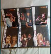 Conjunto de 6 karaokes em dvd 15€