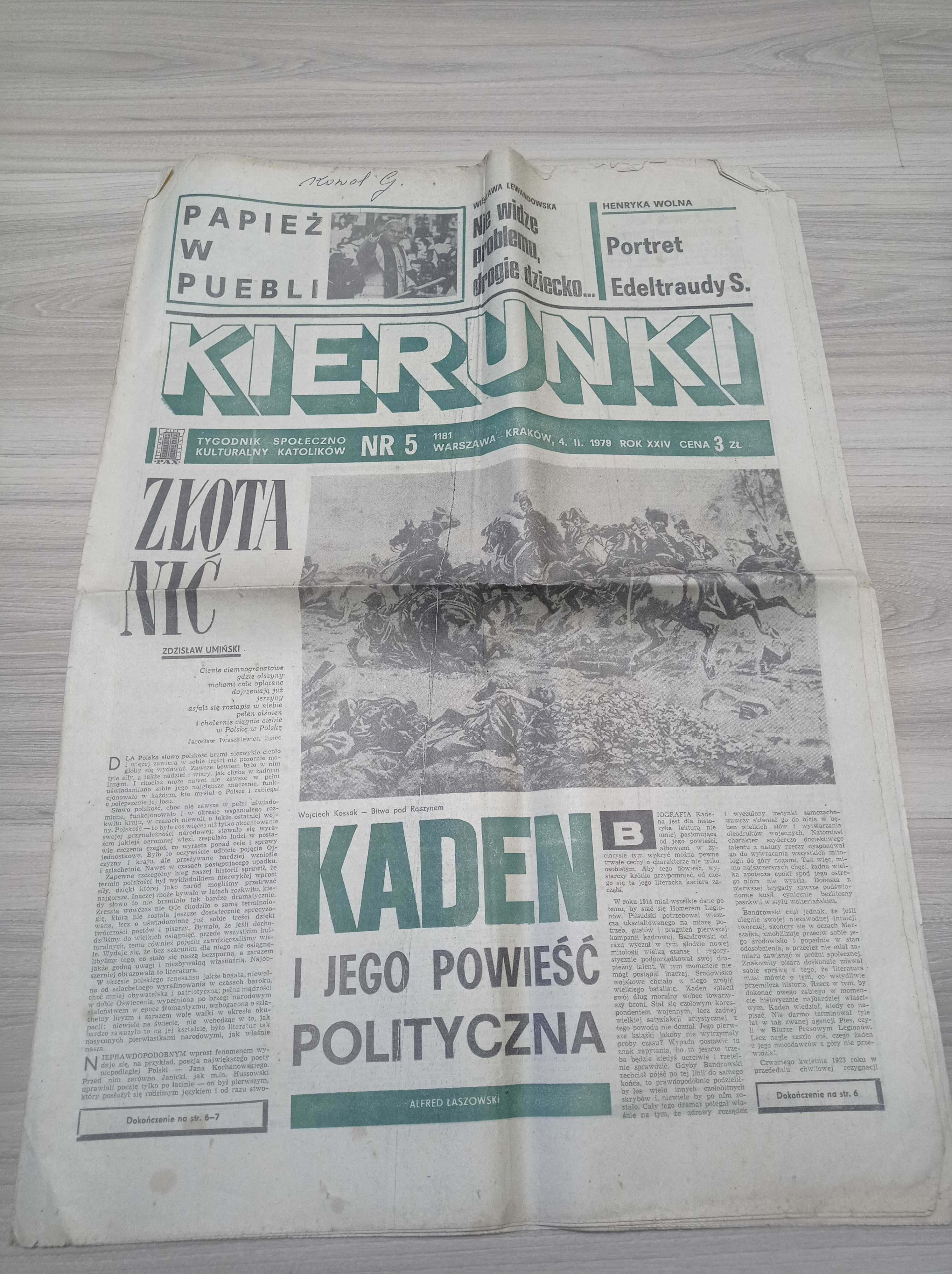 Kierunki tygodnik nr 5 / 1979; 4 luty 1979