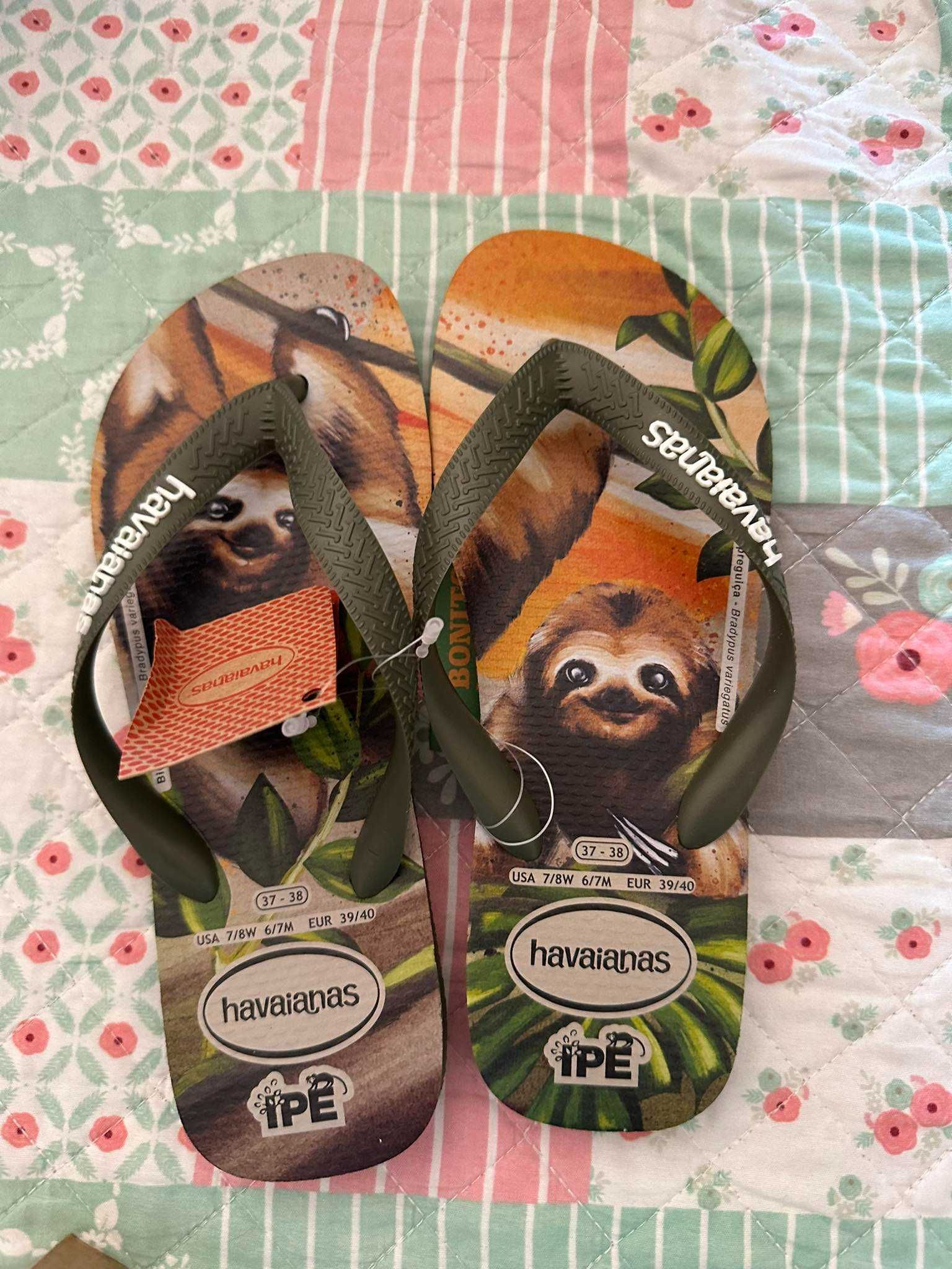 havaianas novas com etiqueta