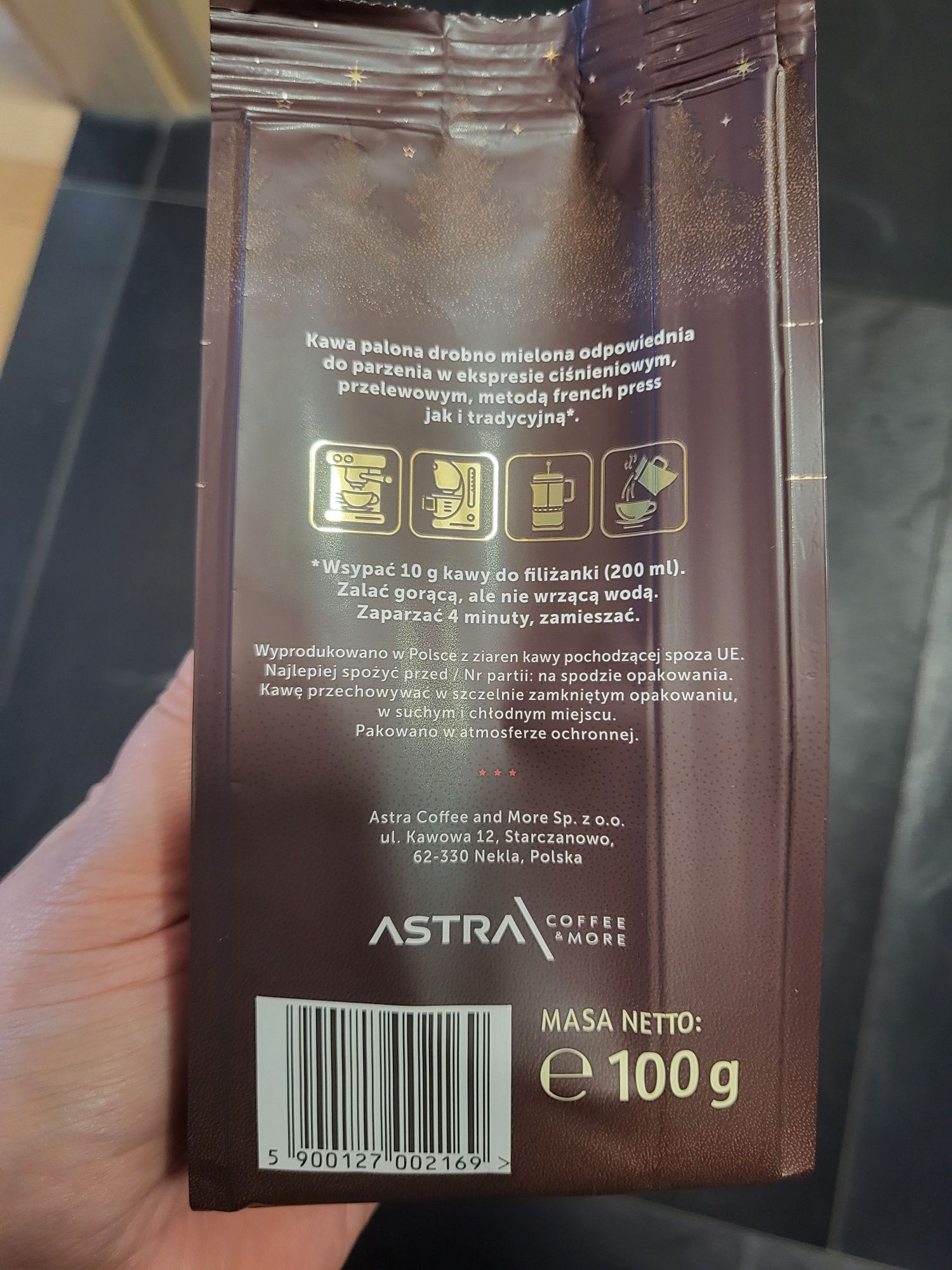 Kawa sypana astra świąteczna 100g