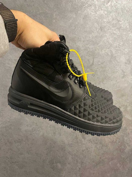 Кросівки зимові Nike Lunar Force 1 Duckboot 17 premium з хутром