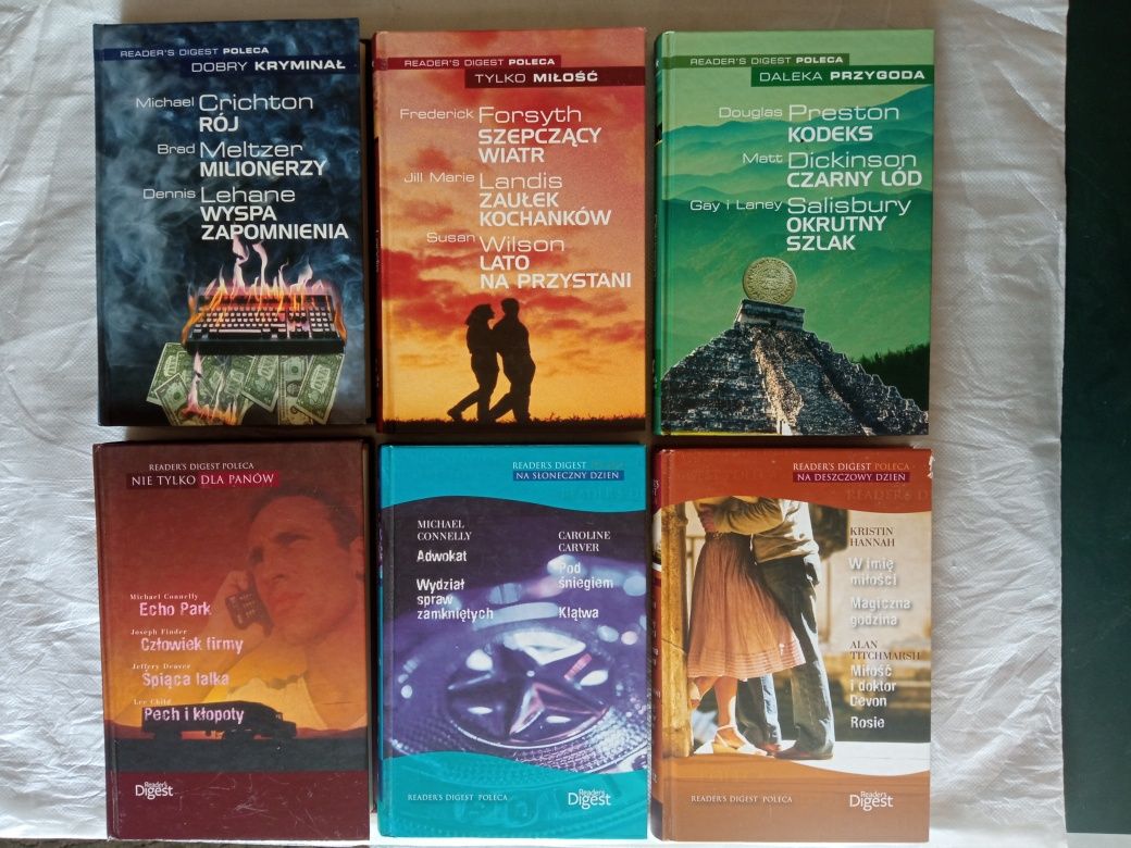 Reader's Digest- zestaw 6 książek