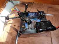 Комплект з FPV дрона апаратури і акумулятор Jumper T14 915 ELRS Emax