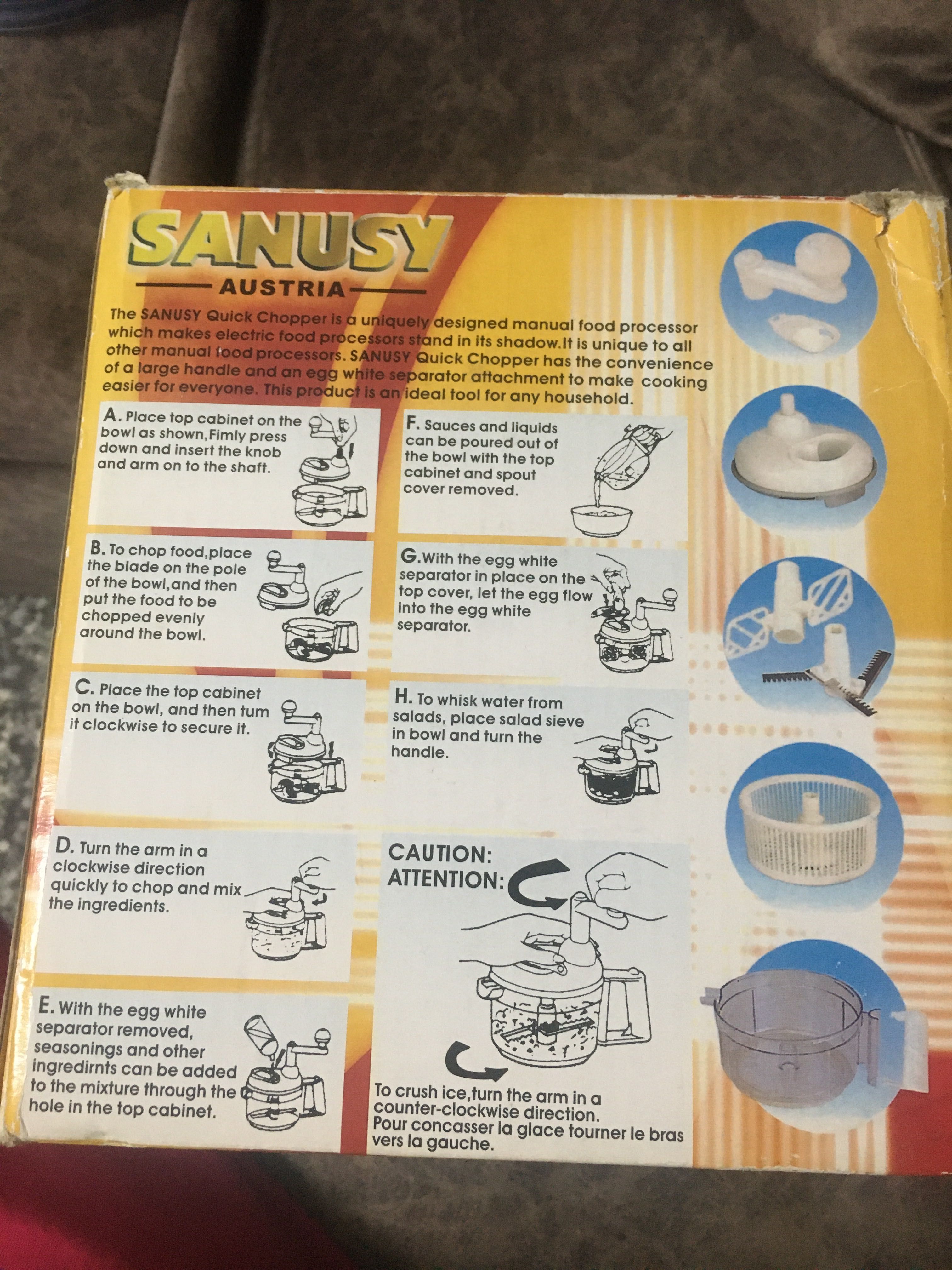 Овощерезка ручная SANUSY