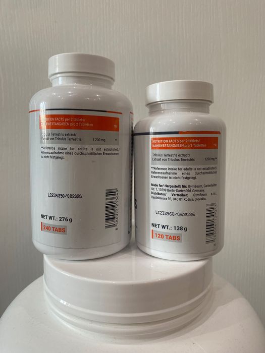 Tribulus Terrestris - GymBeam. Трибулус 120/240 табл.