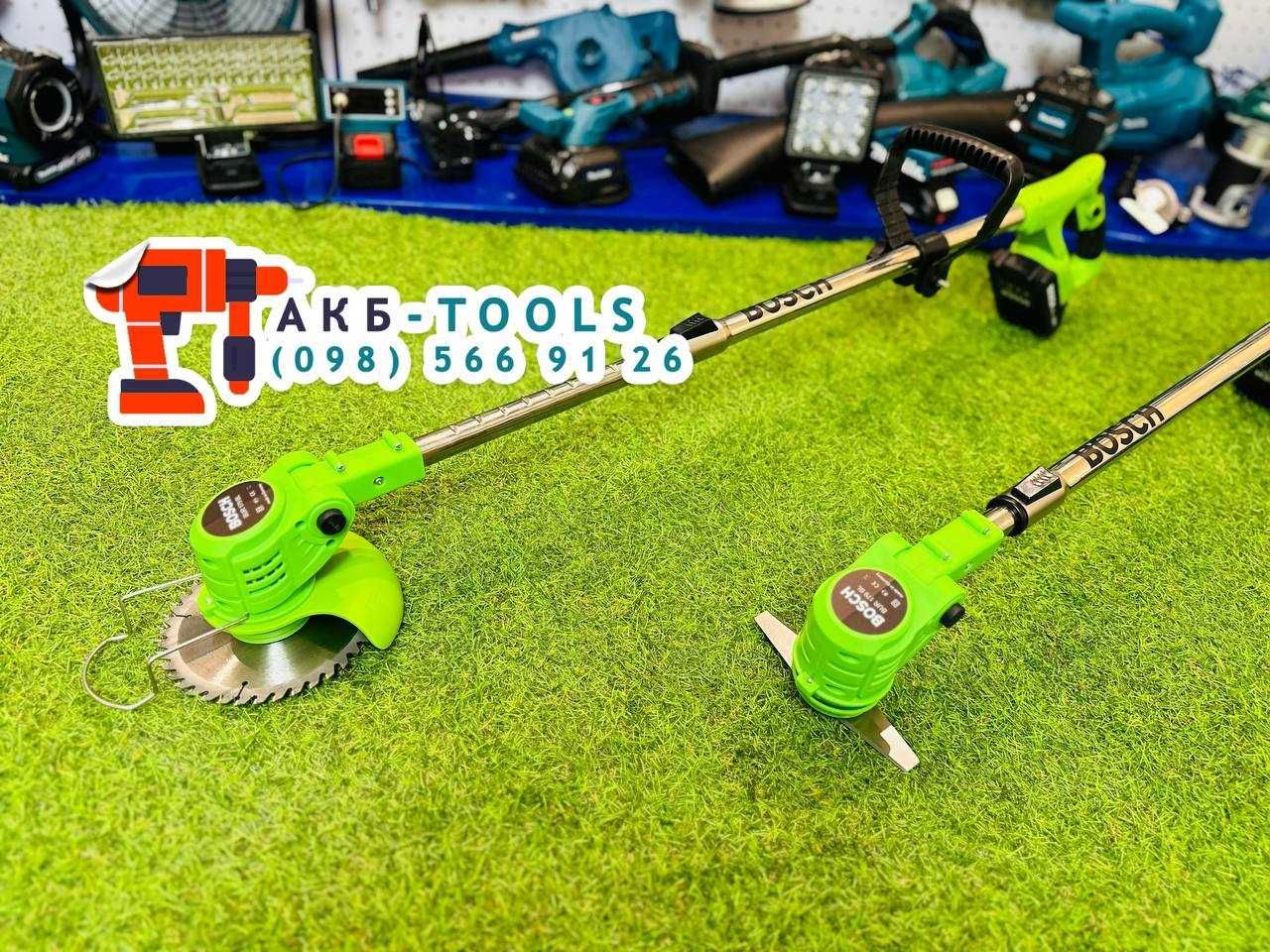 Аккумуляторная косарка BOSCH BUR179BL Тример для газону Коса Триммер