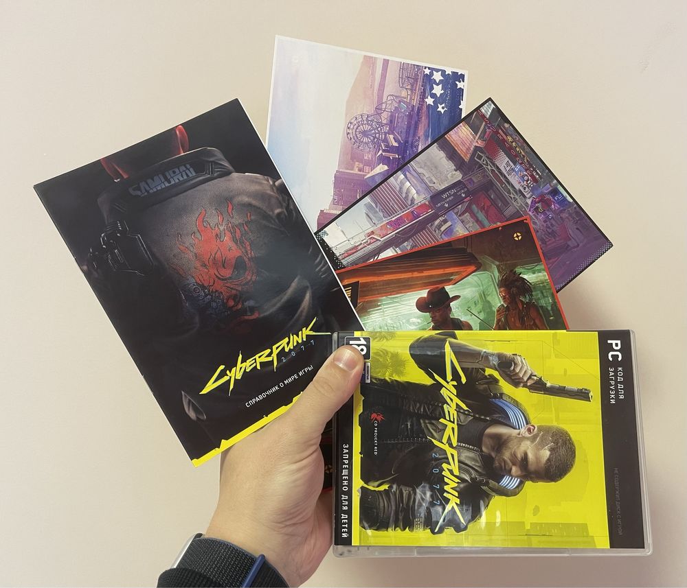 Диск Cyberpunk 2077 для ПК, PC