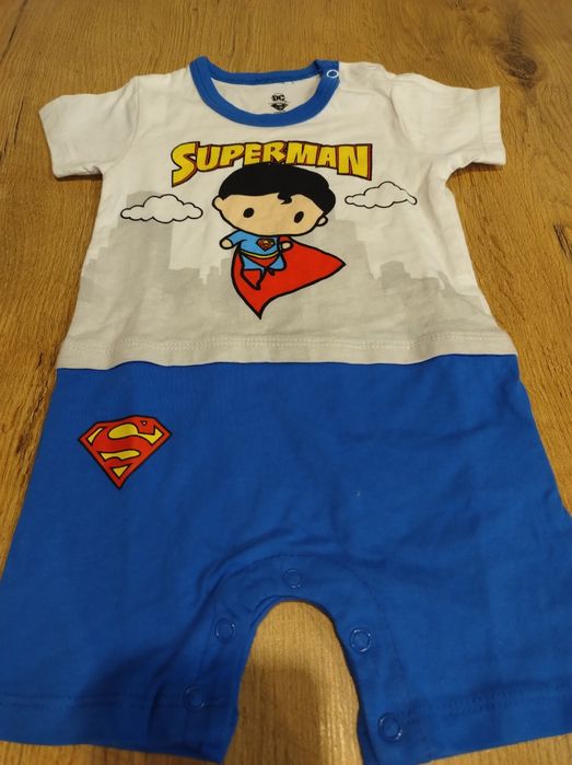 Rampers niemowlęcy r 74 Superman