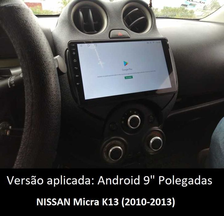 (NOVO) Rádio 2DIN • NISSAN Micra • K12 K13 • Android GPS [4+32GB]