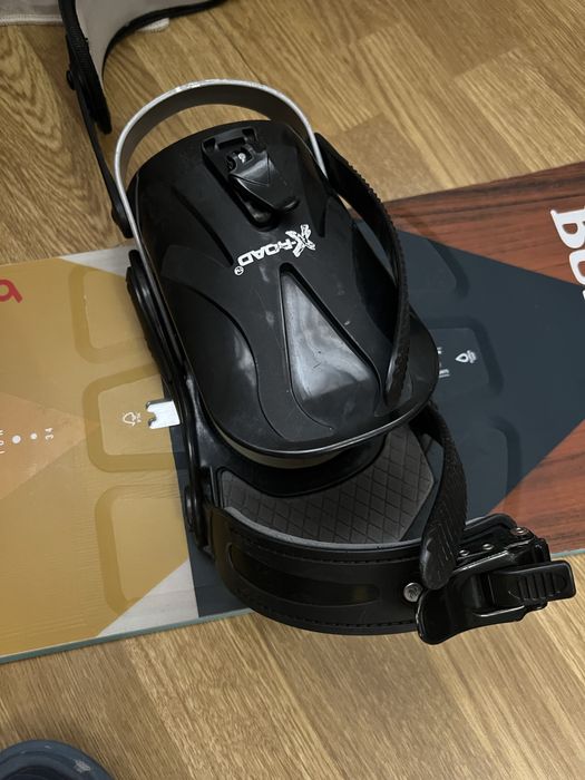 комплект сноуборд Kari Traa 133см + кріплення Xroad + боти Burton 23,5