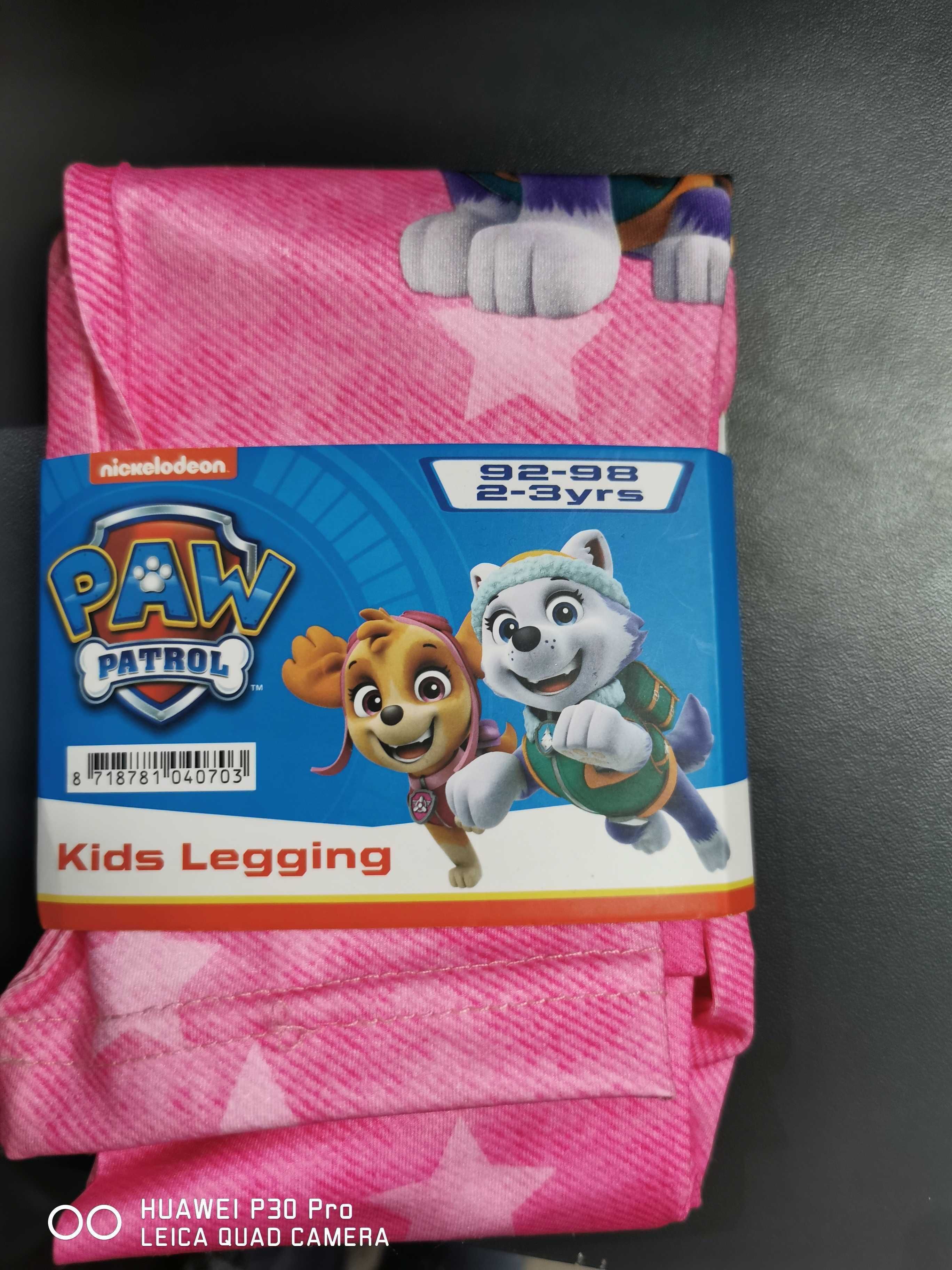 Legginsy paw patrol 92 98