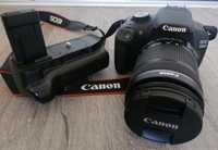 Canon 1200D + Grip + Objetivo