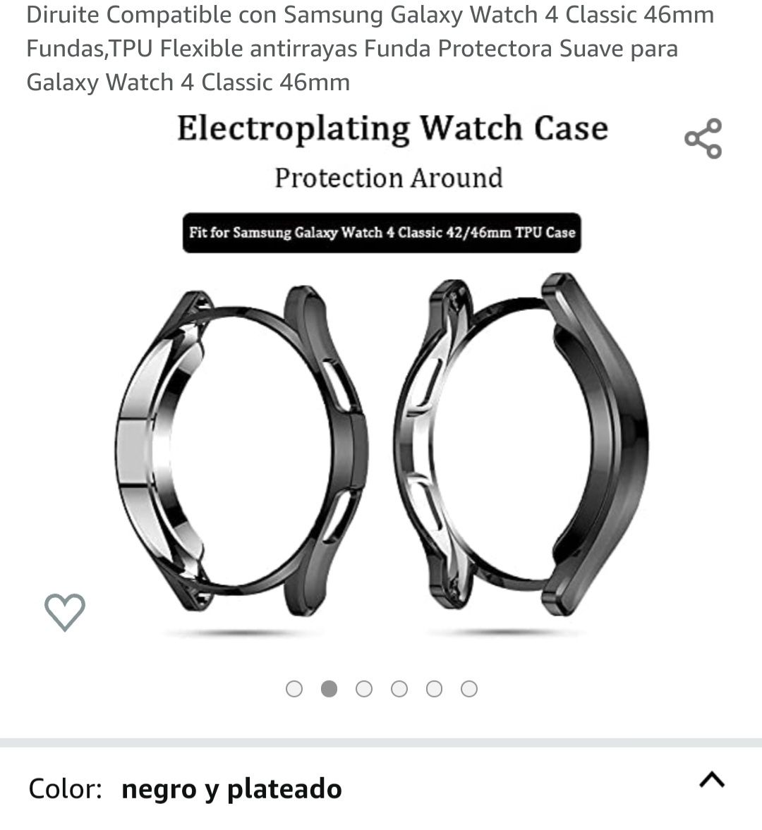 Protecção Samsung watch 4 classic 46mm