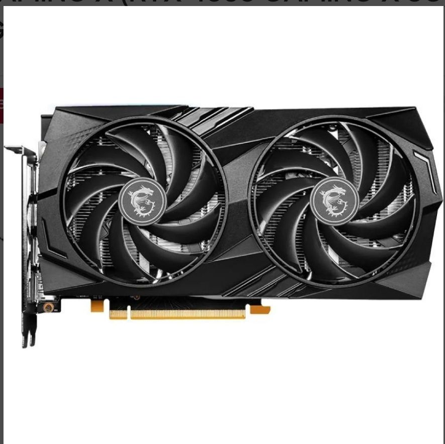 Відеокарта MSI RTX 4060 8GB Gaming X (RTX 4060 GAMING X 8G) (GDDR6, 12