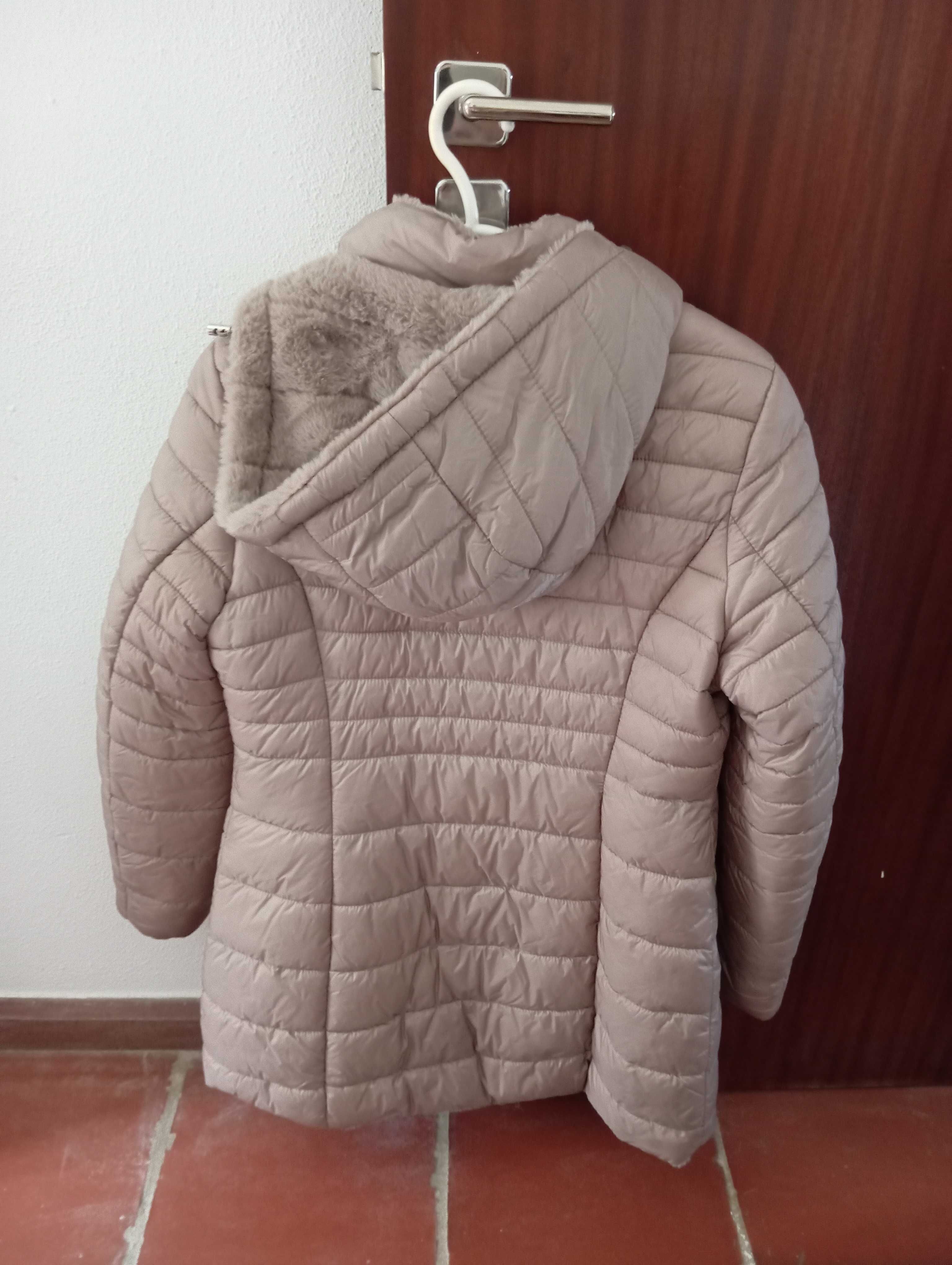 Casaco de inverno com pêlo por dentro, M/L