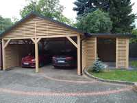 Wiata garażowa, garaż, zadaszenie, domek narzędziowy, drewutnia
