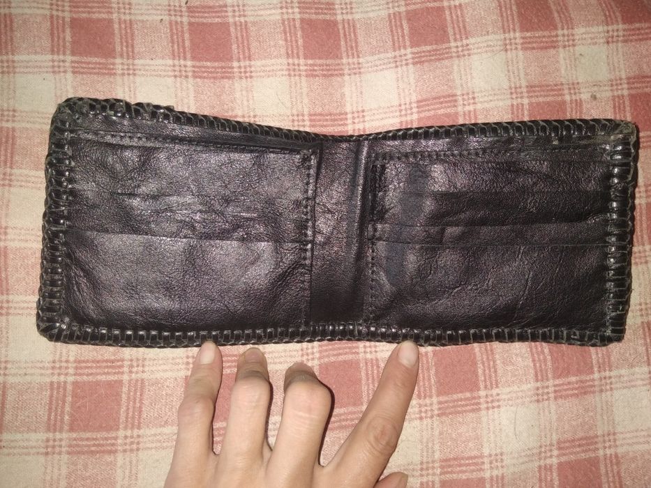 Шкіряний гаманець ручної роботи