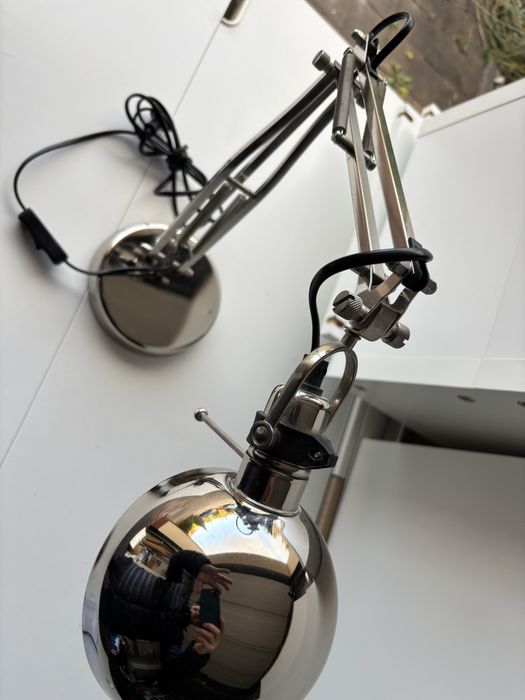 FORSÅ
Ikea Forsa, Lampa biurkowa, niklowano