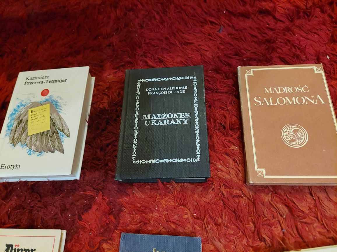 Książki miniatury / malutkie książeczki / 7  książeczek mini