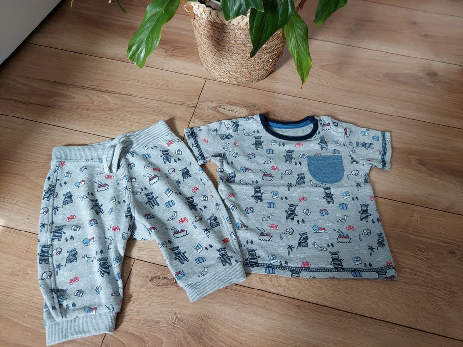 Komplet chłopięcy rozmiar 68