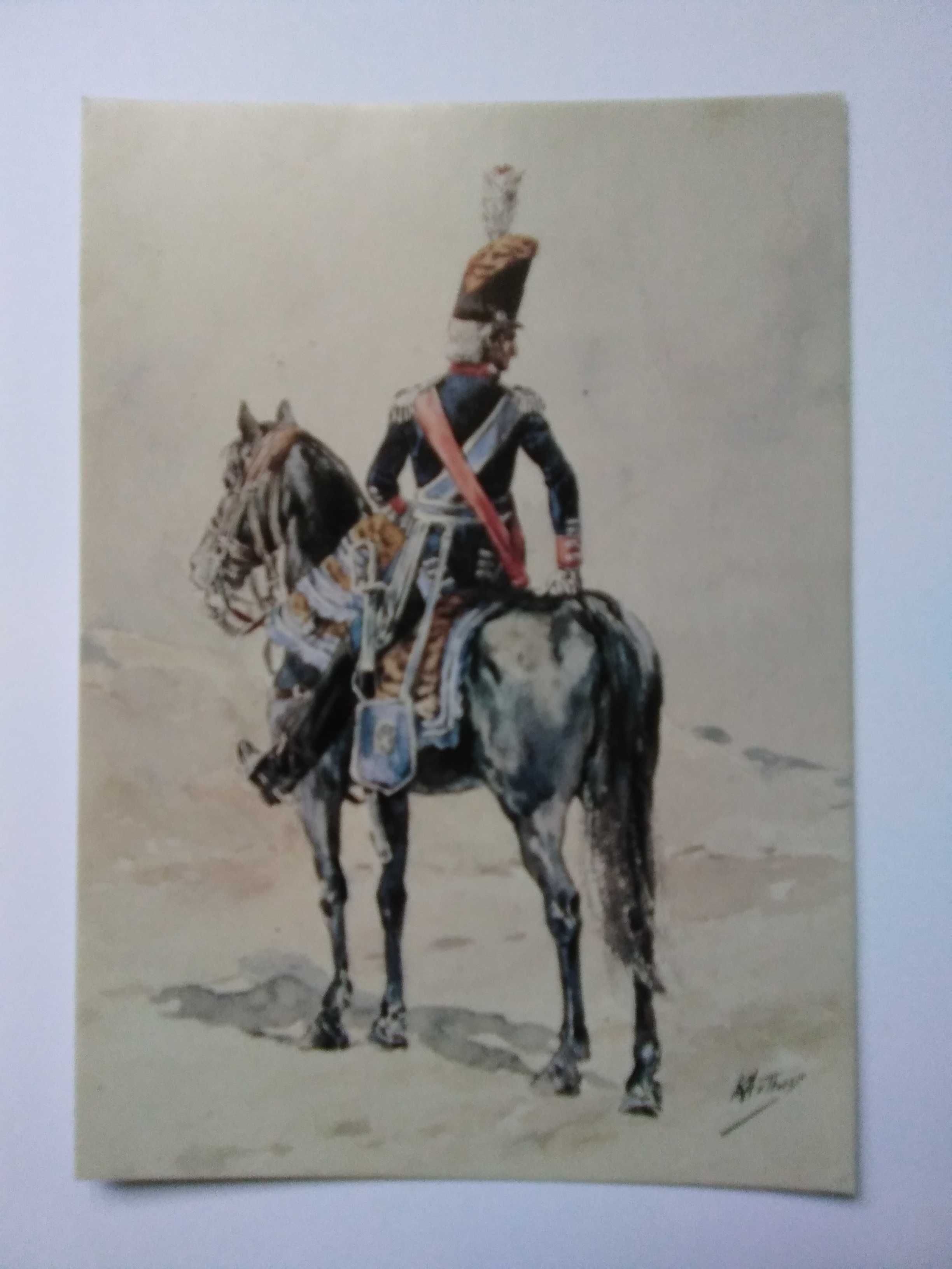 Postal Uniforme Militar Português - Coronel Ribeiro Arthur