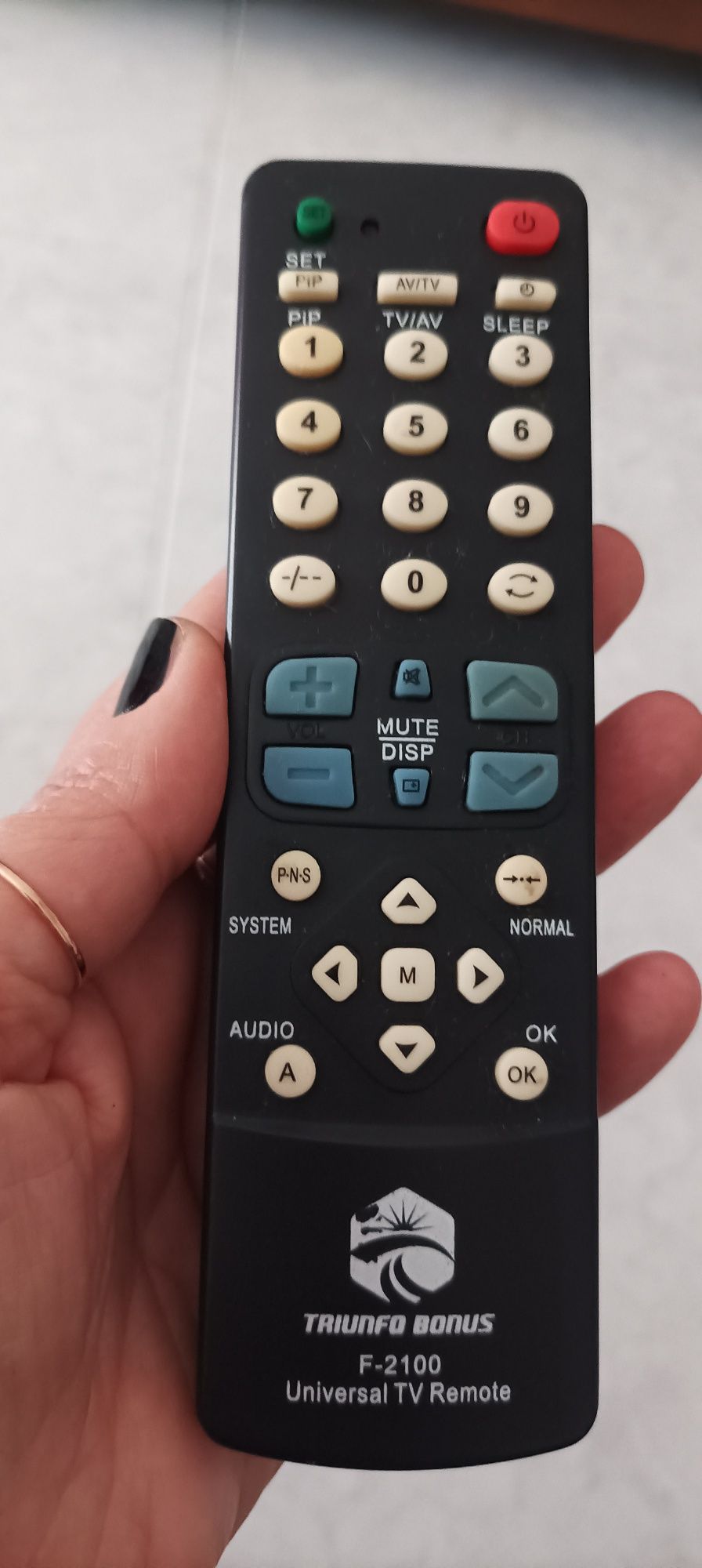 Comando remoto televisão