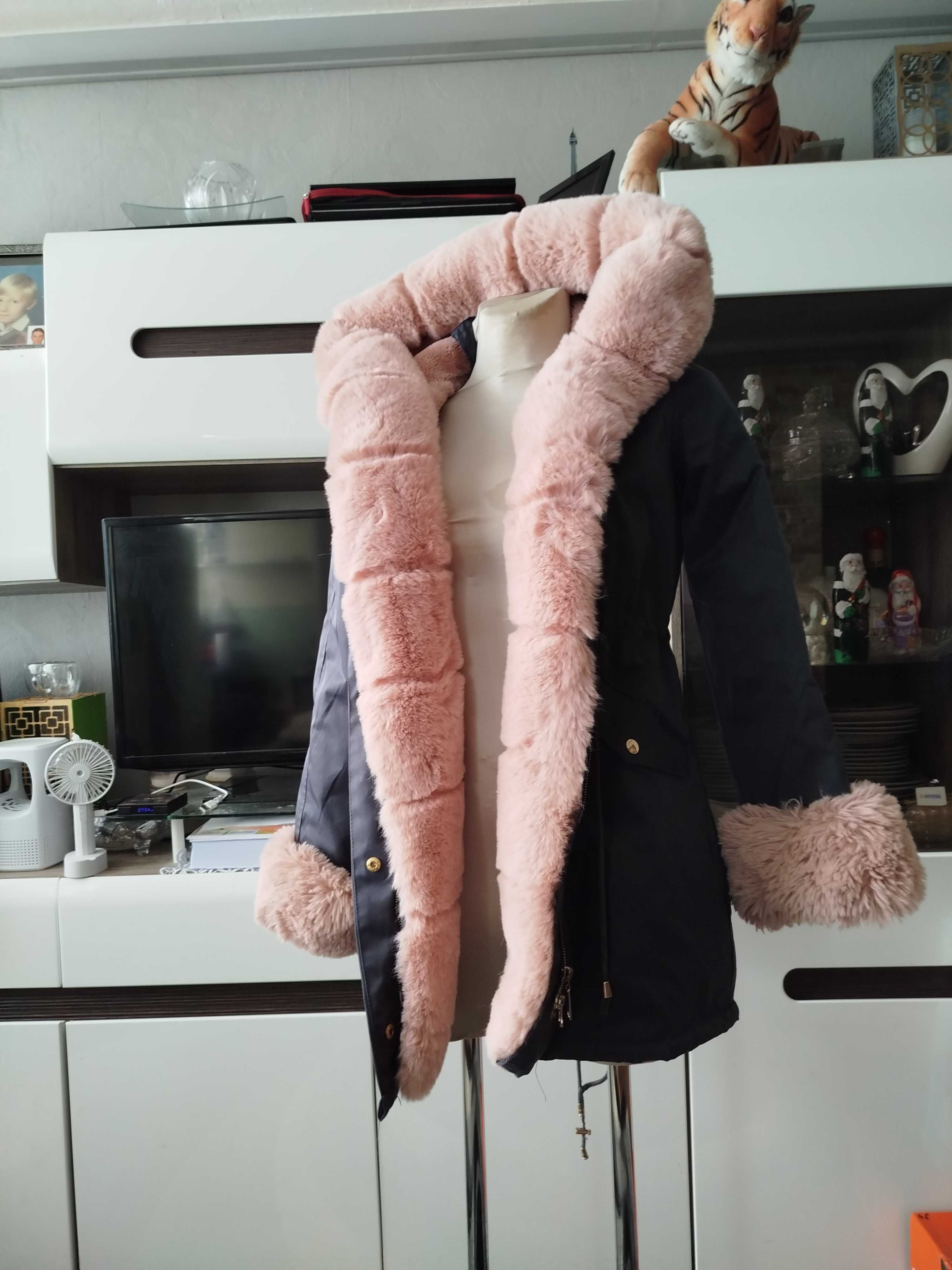 kurtka zimowa, parka 34/36 jak nowa