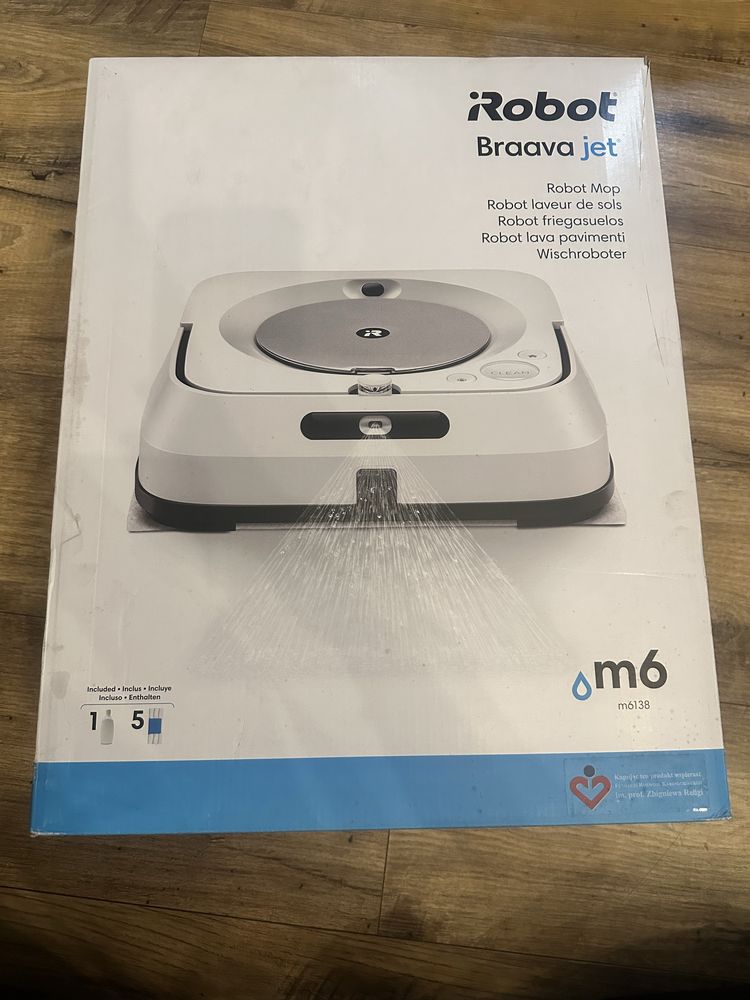 Robot sprzątający IROBOT Brava Jet M6