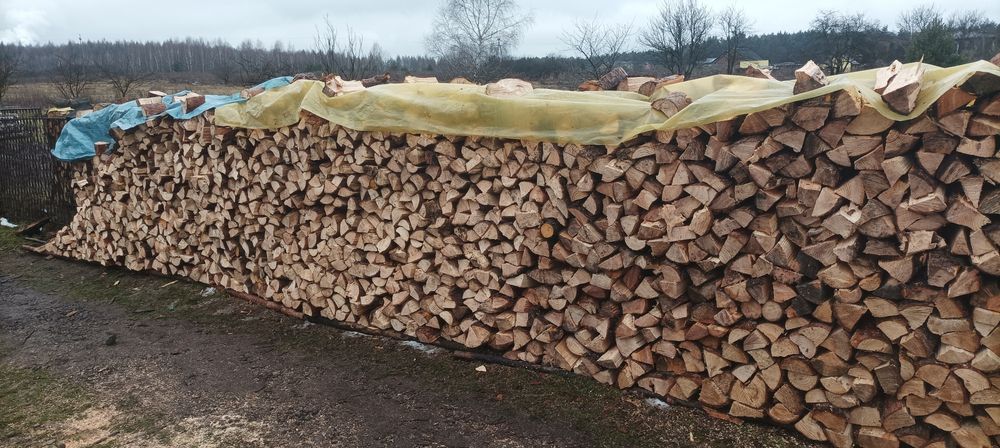 Drewno opałowe sosna, brzoza,buk