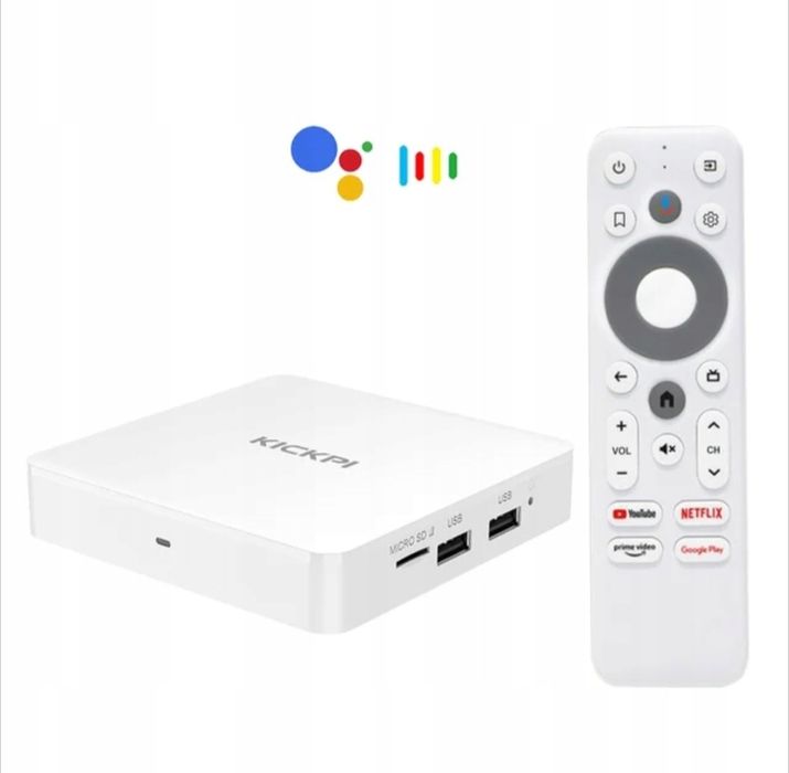 Kick Kp1 Android Tv Box 32GB 2GB Cert Netflix Google, konkurent Xiaomi