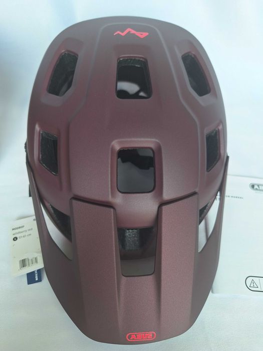 Kask rowerowy Abus Modrop Wildberry Red L 57-61cm