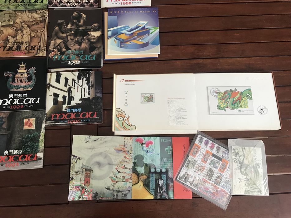 Cadernetas de selos de Macau