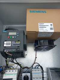 Falownik napędowy Siemens do silnika 4 kW szafka sterownicza