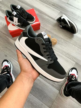 Круті кросівки Nike Air Jordan Retro 1 x Travis Scott