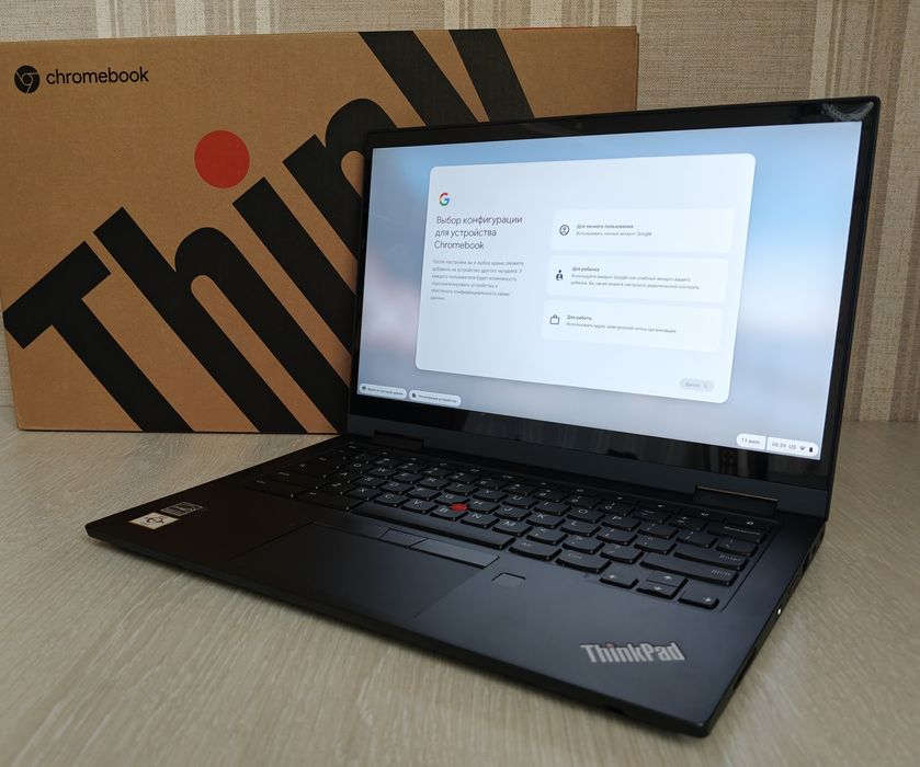 Lenovo ThinkPad C13 Yoga Chromebook 13,3" IPS, AMD 3150C, 4Gb RAM 32Gb