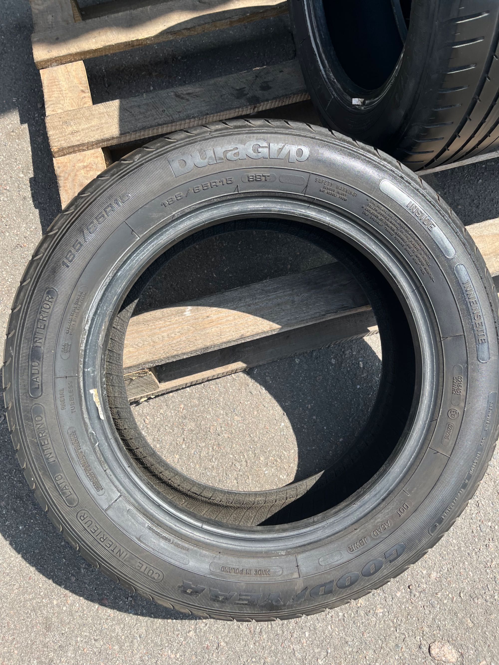 Шини 185 65 15 літо комплект /пара Michelin Goodyear