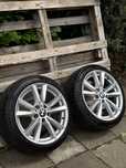 Komplet oryginalych alufelg 18 cali do BMW 5x120 f20 f30 e90 e87 f21