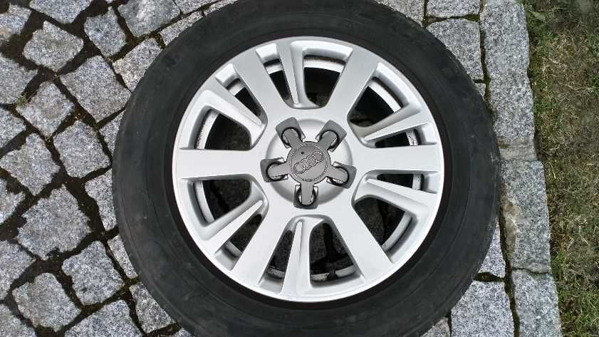 Koła felgi alufelgi 16" 5x112 oryginał Audi z oponami