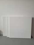 Trzy podobrazia malarskie 60x60 cm