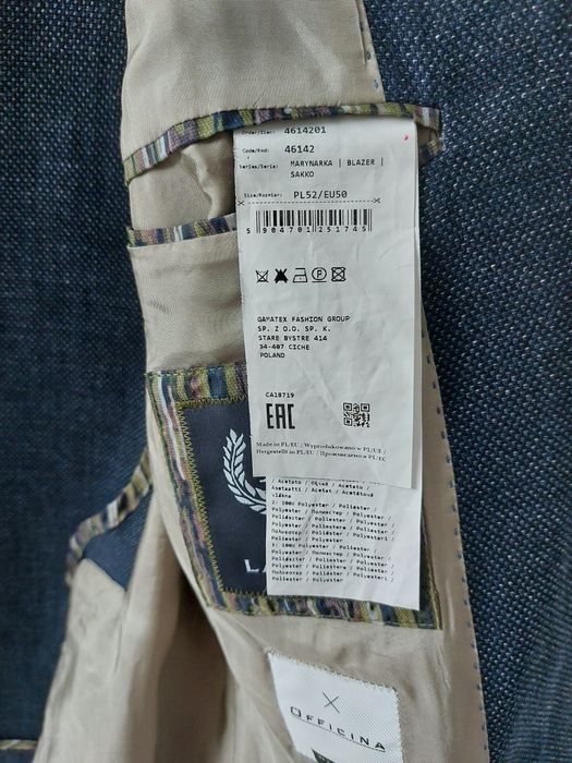 Marynarka  Lavard Blazer Sakko + kamizelka rozmiar 52