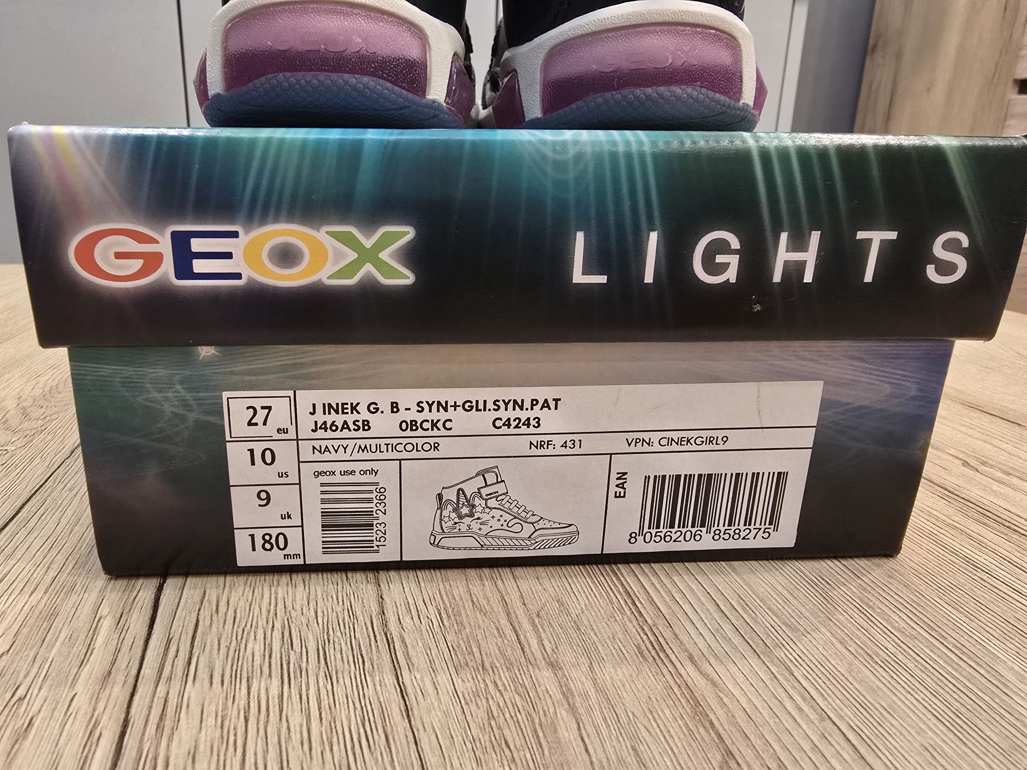 GEOX J46 ASB Lights r.27