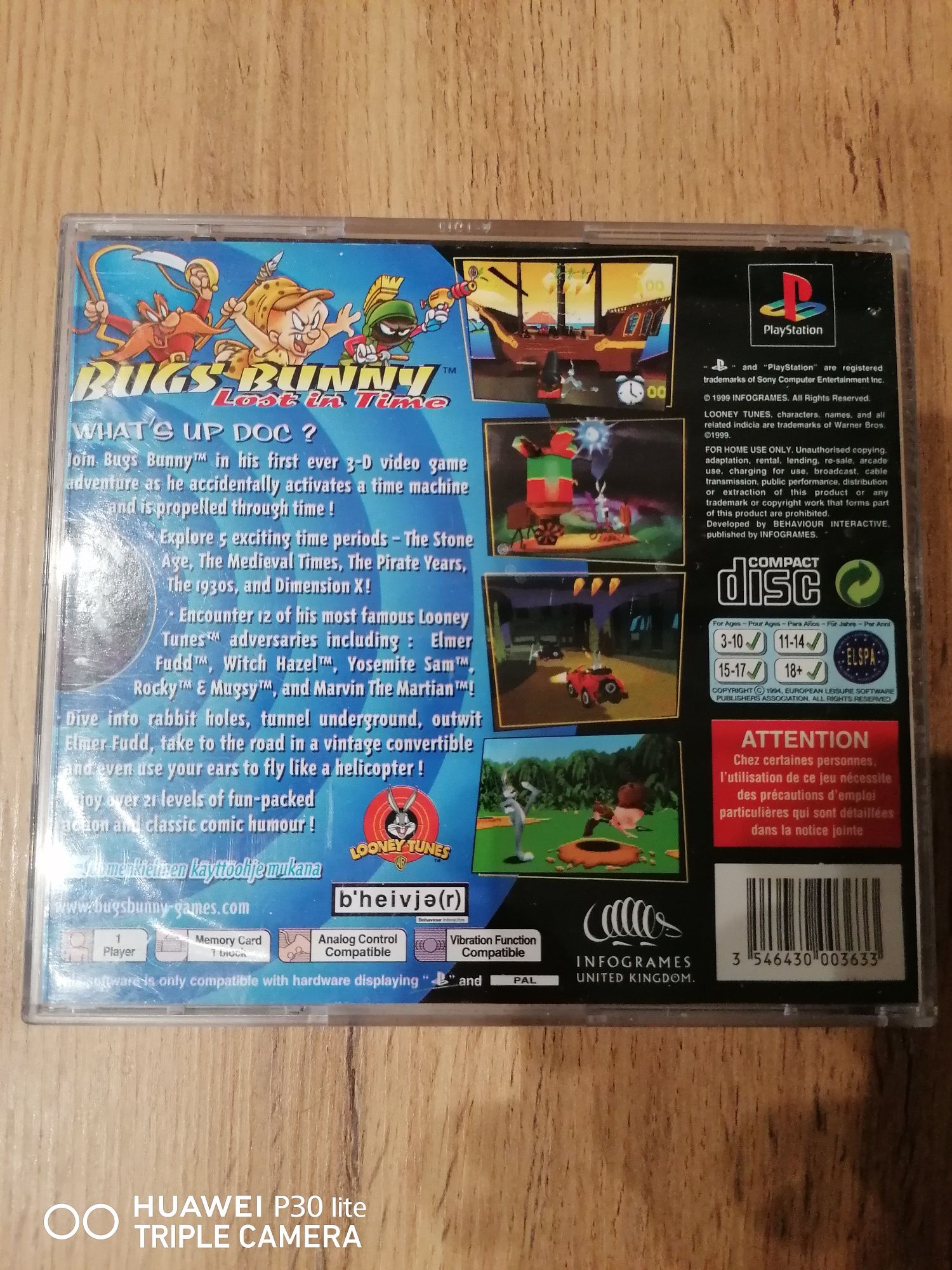 Bugs Bunny Lost in Time [eng] psx ps1 playstation 1