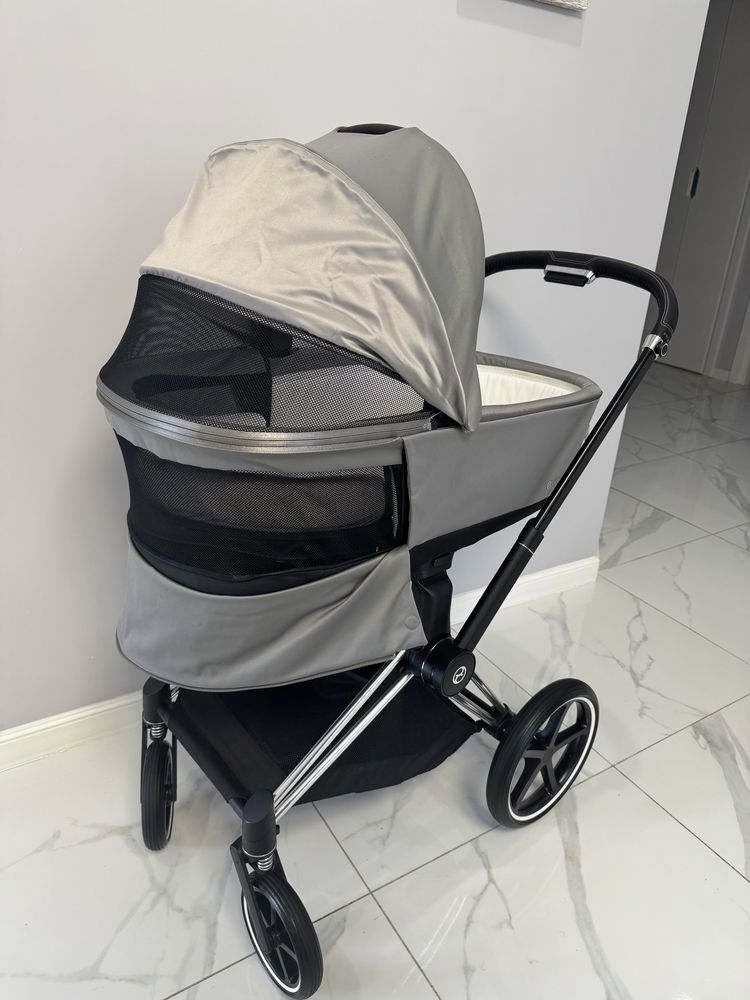 Візочок Cybex priam 4.0 pearl grey